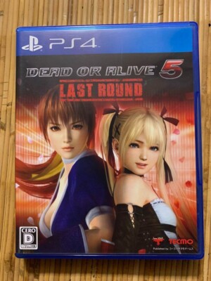 Used PS4 Dead or Alive 5 Last Round Koei Tecmo Games Japan PlayStation 3 w/case