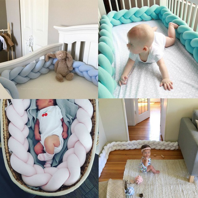 knotted cot bumper