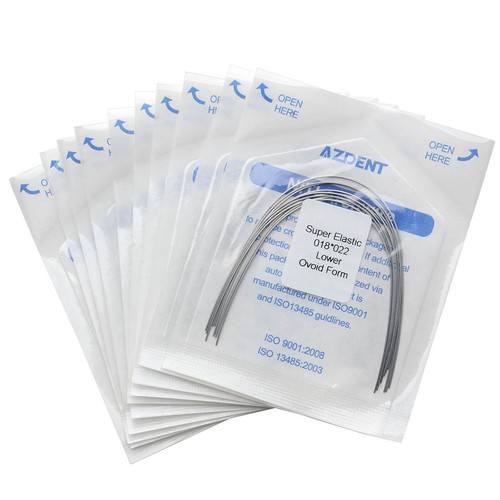 Dental Orthodontic Arch Wire Wires Oval Form Stainless Steel Round/Rectangular - Photo 159/208