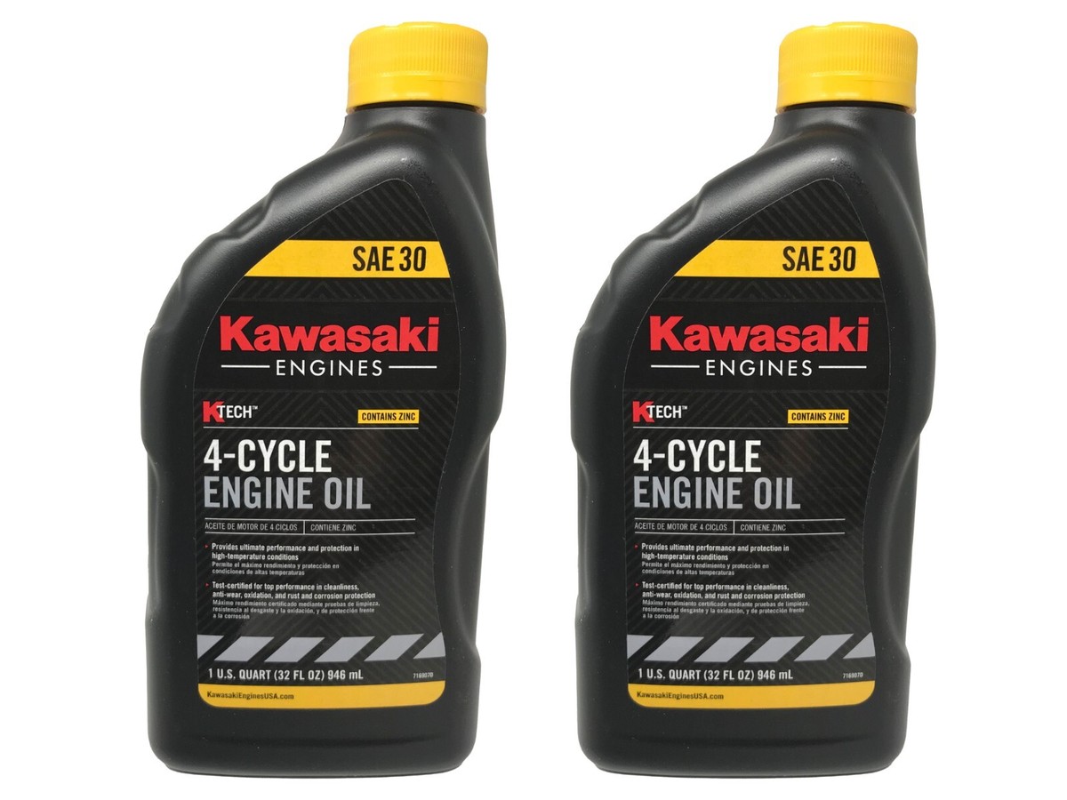 Kawasaki SAE 30W Motor Oil 2 QUARTS 99969-6281 2 PACK | eBay