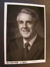 Glossy Press Photo 1983 John L Butterworth Liberty Mutual Insurance Co 