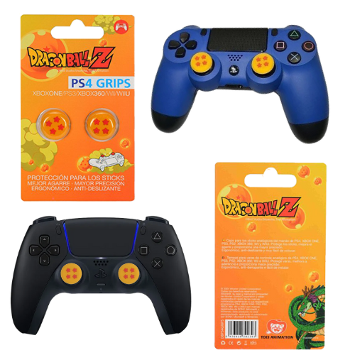 GRIP COPRI ANALOGICI - DRAGON BALL Z -  ADATTI  PS3 PS4 PS5 XBOX  ETC NEW