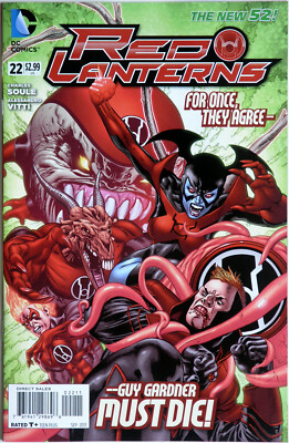 Red Lanterns #22 Vol 1 New 52 - DC Comics - Charles Soule - Alessandro Vitti