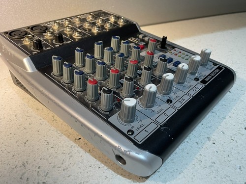 Behringer XENYX QX602 MP3 player, 6-Input 2-Bus Mixer, British EQ, Multi FX - 第 5/12 張圖片