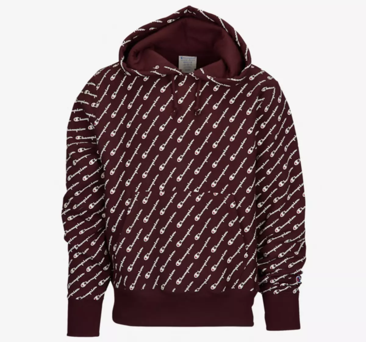 NWT Menu0026#039;s Champion Reverse Weave AOP PO Hoodie S2974 CPB SZ XL | eBay