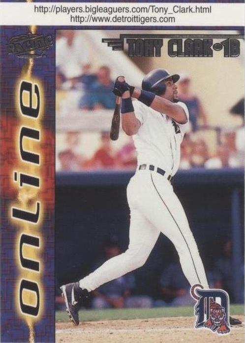 1998 Pacific Online - Tony Clark #268 - 1 of 1