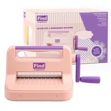 Lightweight Pink Purple Die Cutting Embossing Card Making Crafting Scrapbooking