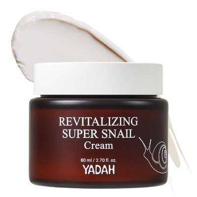 YADAH Revitalizing Super Snail Cream 2.7fl oz   Lightweight Moisturizer wi