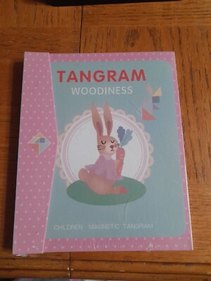 Tangrams for Kids Ages 3-5: Magnetic Tangram Travel, STEM Games Brain Teasers...