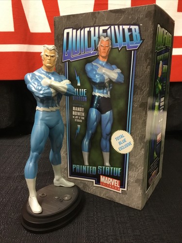 blue marvel statue