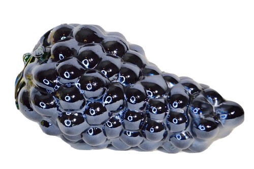 Carnival Glass Grape Bunch Cluster - 9” - Picture 5 of 5