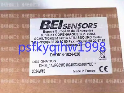 1 PCS NEW  BEI DHO514-1024-026 DH05-14/RG59/01024/G3R020/DD incremental encoder