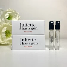 2 Juliette Has A Gun - Pear Inc - EDP Perfume Sample Spray 1.7ml Each New In Box