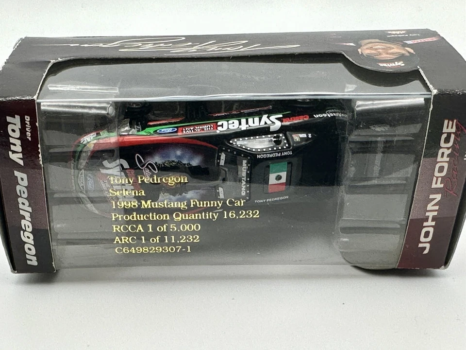 1998 罕见 限量 1/64 托尼·佩德里贡 - SELENA CASTROL SYNTEC MUSTANG 有趣的汽车 — 第 3/4 张图片