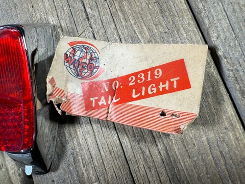 Wico 2319 Fender Rear Light Signal Lamp Vintage Bike Bicycle Dynamo Battery - Picture 5 of 16