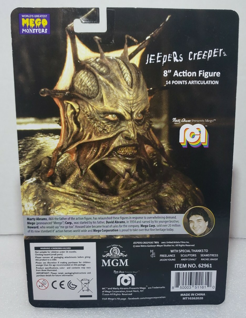 Купить Mego Horror Candyman & Jeepers Creepers 8” Action на Аукцион из