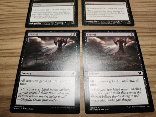 Magic the Gathering TCG Playset mehrere Sets Shrivel, 680 - Bild 2 von 4