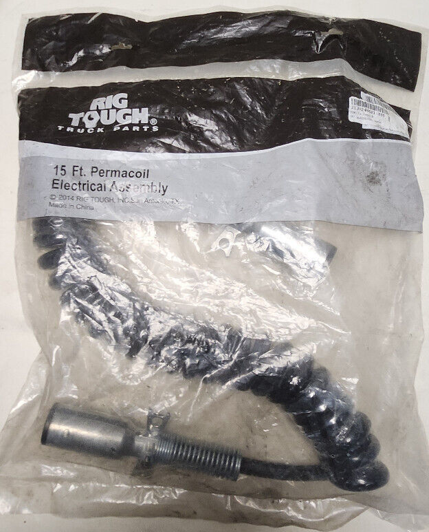 Rig Tough 15ft Permacoil Electrical Assembly 213-244621 | eBay