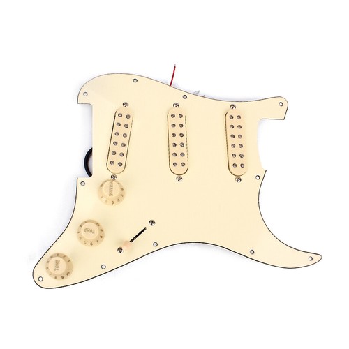 Alnico V SSS Pickup Battipenna Doppia Bobina Caricato per Strat Stratocast 3 Strati - Foto 4 di 7