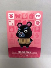 Animal Crossing Amiibo Card Hamphrey #195 ...