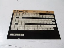 Kawasaki JS440 - A6 ~ A11 Parts List Micro Fiche