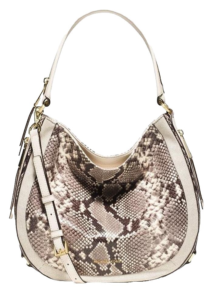 Leather Handbag Designer Suri Small Python Embossed Crossbody Bag