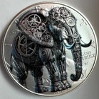 Magnificent Mechanical Elephant American Silver Eagle 1oz Silver Dollar Coin