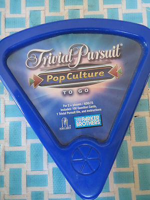 Trivial Pursuit - Pop Culture - To Go - 2003 - Hasbro 