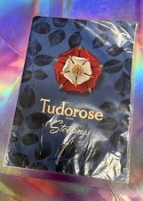 1960’s. Tudor Rose. Seam Free, Micromesh. Vintage Size 11. Shade - Brown Satin.