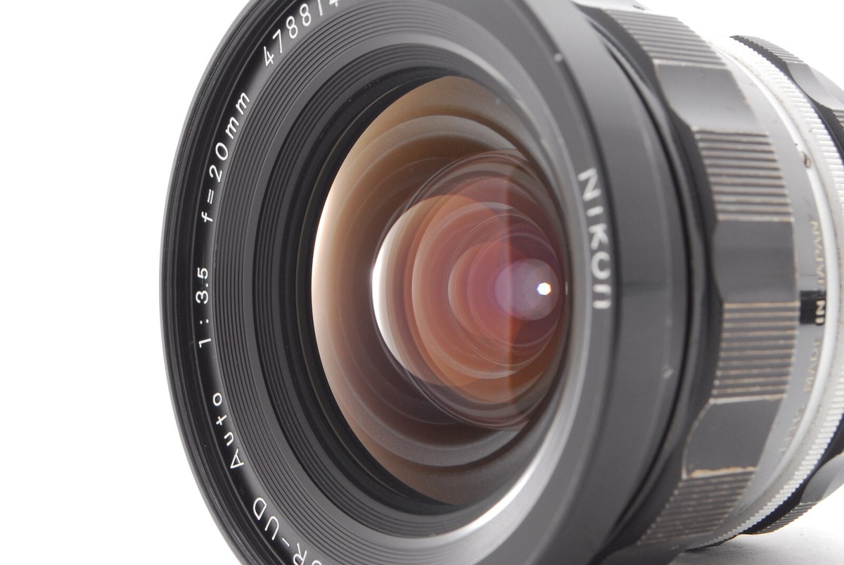 Near MINT] Nikon Nikkor-UD Auto 20mm F/3.5 MF Wide Angle Non
