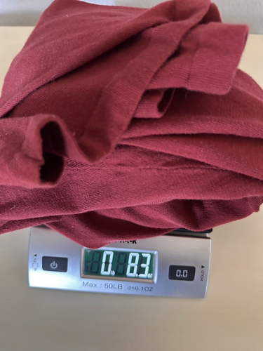 Eskandar Red 85% Cotton 15% Cashmere Shawl Collar Knit Cardigan Sweater READ - Picture 13 of 15