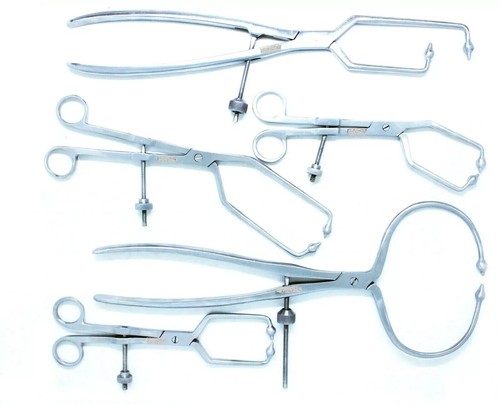 Pinza ortopedica per riduzione ossea pelvica set assortito 5 pezzi - Foto 3 di 6