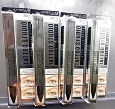 Maybelline Tattoo Studio - Brow Lift Stick - #264 Clear 0.038 Oz Each.  Qty 4