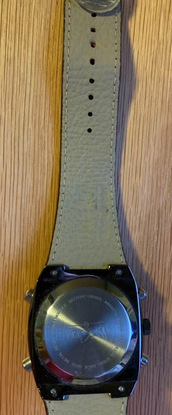 MASSIMO Multi Function Mens Watch Heavy Case Brow… - image 10