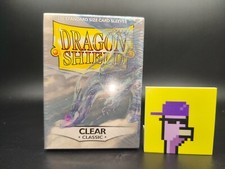 100  Dragon Shield Clear Classic Sleeves