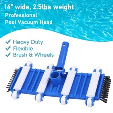 14 inch Classic Flexible Weighted In-Ground Swimming Pool Vacuum Head US SUPPLY