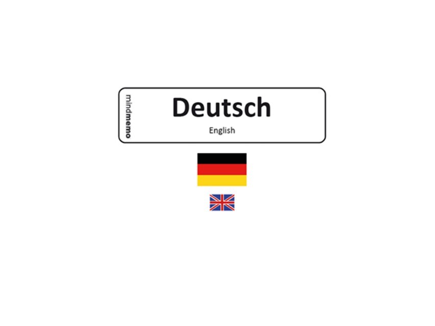 Thumbnail - Mindmemo Vokabel Sticker - Grundwortschatz Deutsch (daf) / Englisch -