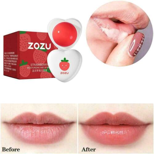 Strawberry Lip Sleeping Mask Berry Fruit Dry Lip Balm Moisturiser Lip A3V6 - Picture 1 of 15