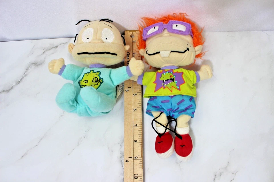 Lote de Rugrats Chuckie Finster y Baby Dill de Star Bean 1998 de colección Foto 3 de 4