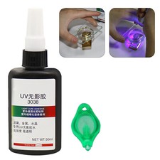 50ml UV Curing Glue Clear Crystal Glass Repair Adhesive For Crystal Glass Repair