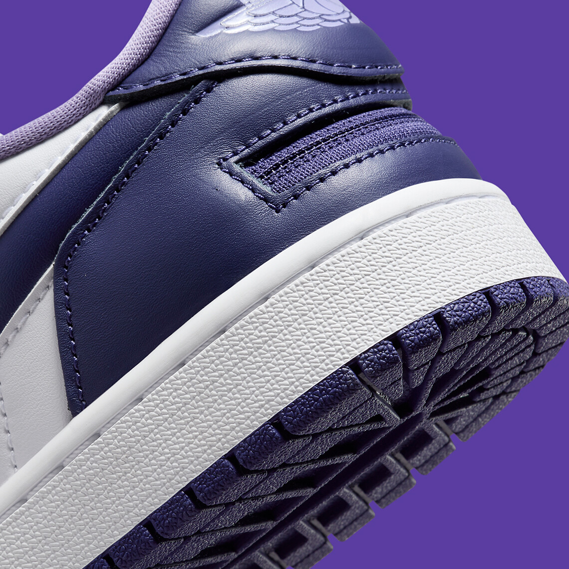 Nike Air Jordan 1 Low Flyease Sky J Purple Court White Nike Air Jordan 1 Low Flyease Sky J Purple Court White