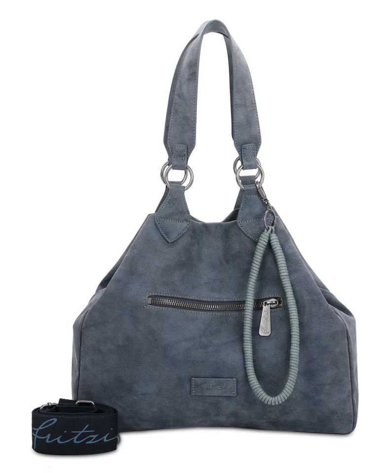 Fritzi aus Preußen Rub Iggi01 Shoulder Bag Umhängetasche Tasche Denim Neu