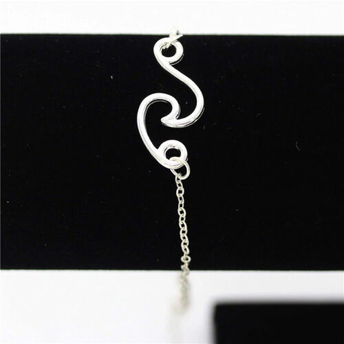 Para mujeres Moda Joyería Oro o Plata Onda Dije Pulsera Tobillo 1-329 - Imagen 6 de 6