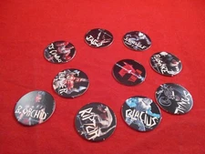 Lot of 10 Killer Instinct Super Nintendo SNES Era Promotional Pog-Like Caps