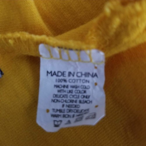Rocawear Men's XL Yellow Embellished Short Sleeve Polo XL Casual - Picture 8 of 8