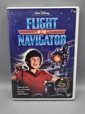 Flight of the Navigator DVD, 1986 Disney Sci Fi Space Time Travel w/ Insert