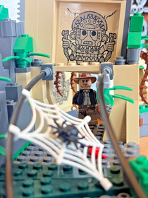 LEGO Indiana Jones 7623 Temple Escape Set &ndash; Incomplete 95%