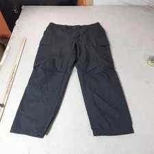 Rothco Cargo Pants Mens Large Regular Black BDU Tactical Military USA Aisoft