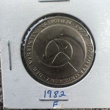 Germany 5 Mark 1982 F Unc Environmental Conference