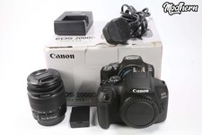 Canon EOS 2000D 24.1MP Digital SLR Camera + 18-55mm - Only 1504 Shutter Count